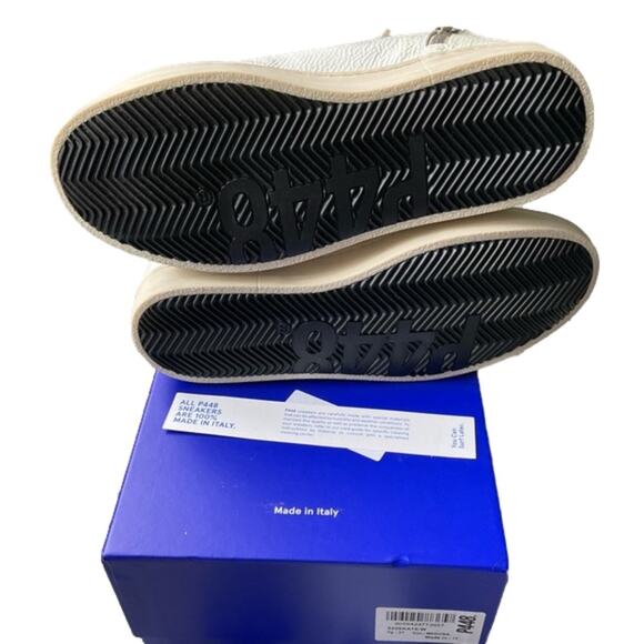 P448 Women's Skate Medusa High-Top Sneakers Size 7 EURO 37 NEW NIB - Picture 10 of 11